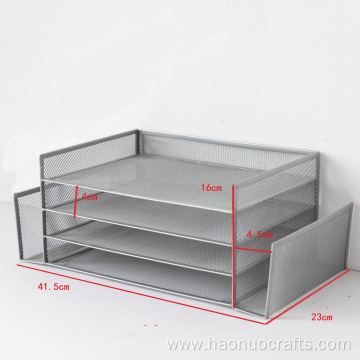 mesh two-layer drawer storage multi-level classification